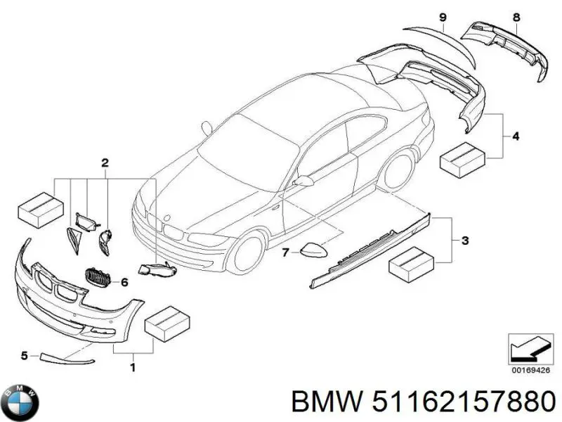  51162157880 BMW