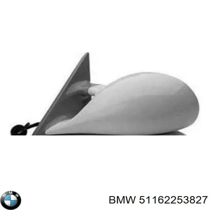 Купити 51162253827 BMW Бічне дзеркало заднього виду ліве