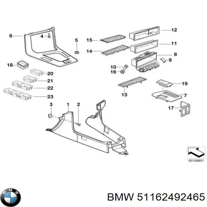  BMW 51162492465 ціна, від 40.05 USD