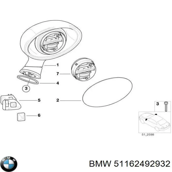 51162492932 BMW 