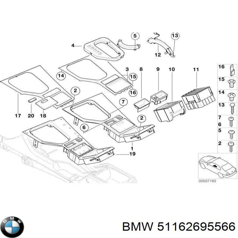  51162695566 BMW