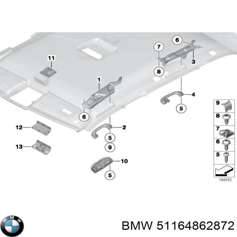 51164862872 BMW 