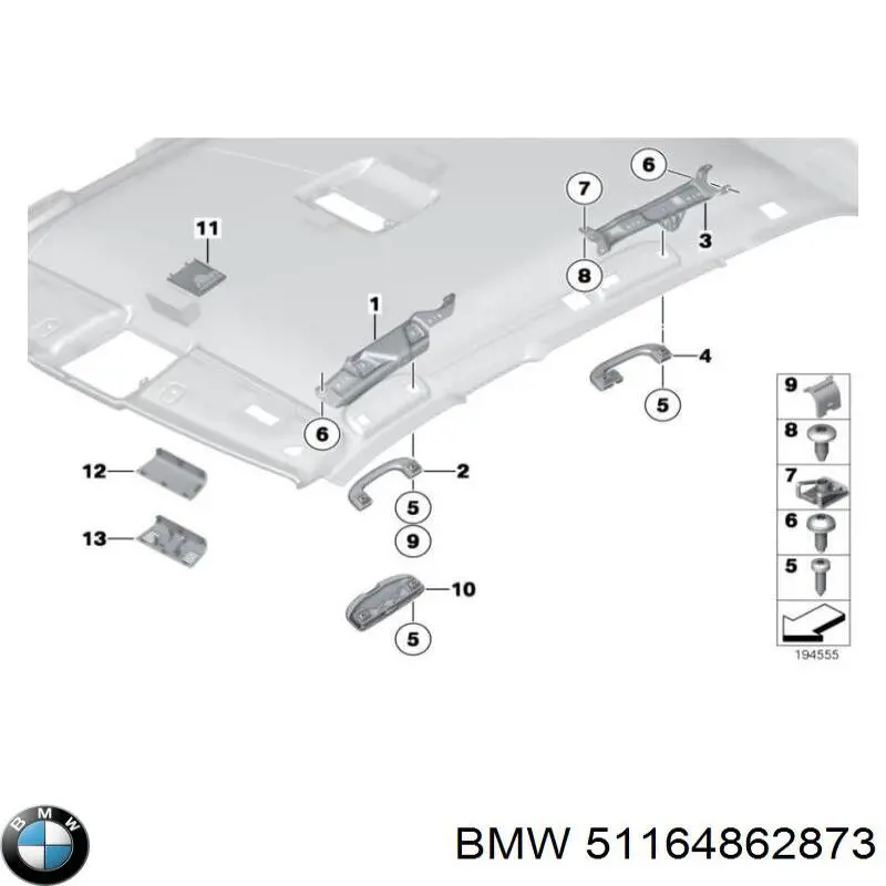 51164862873 BMW 