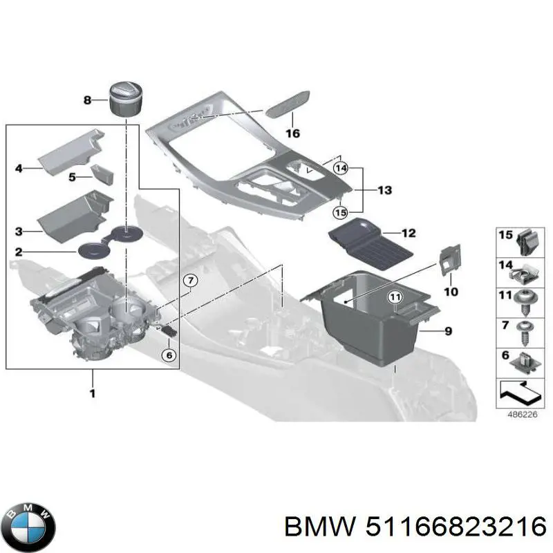 51166823216 BMW 