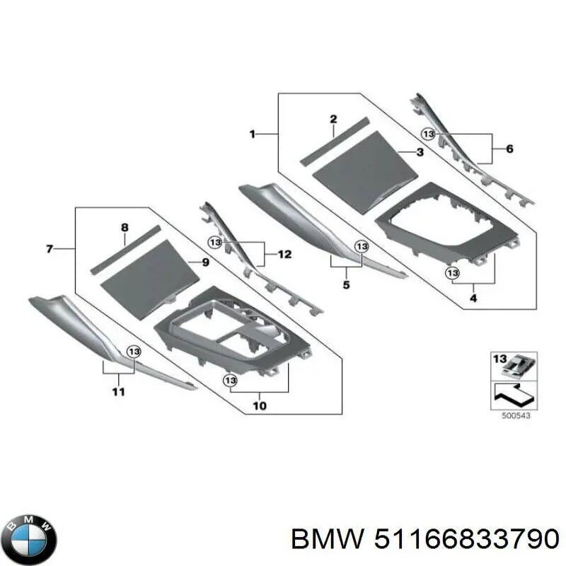 51165A0F001 BMW 