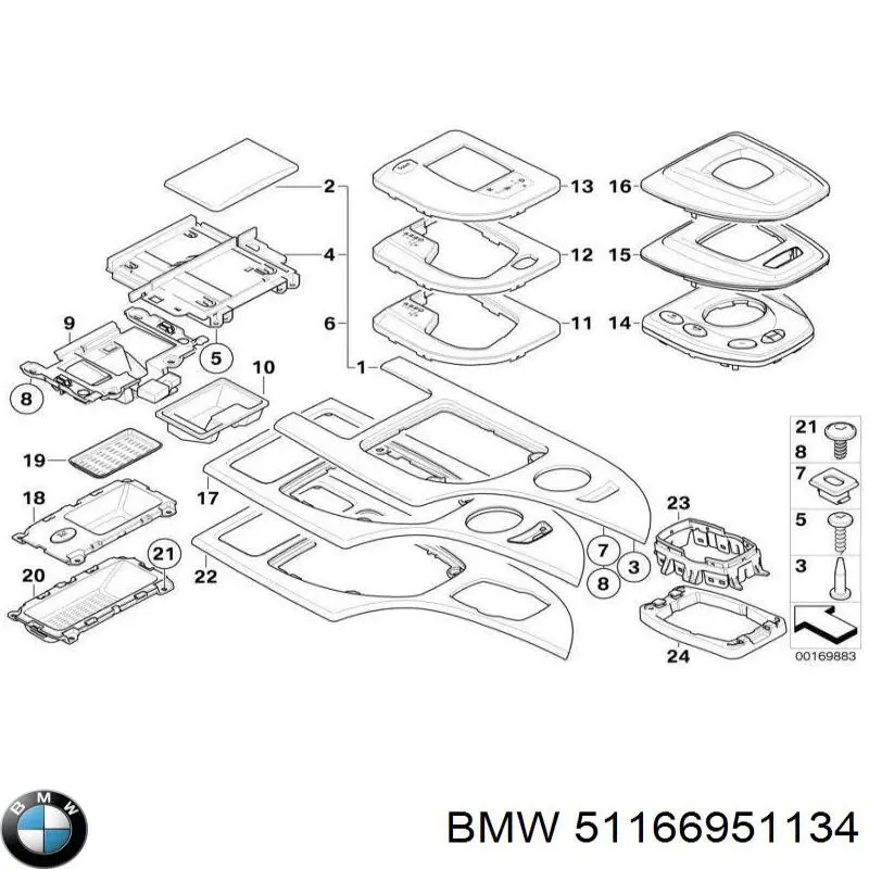 Купити 51166951134 BMW 
