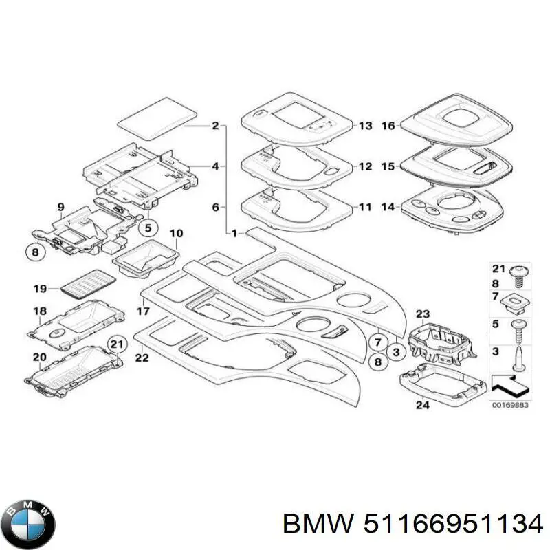 51166951134 BMW 
