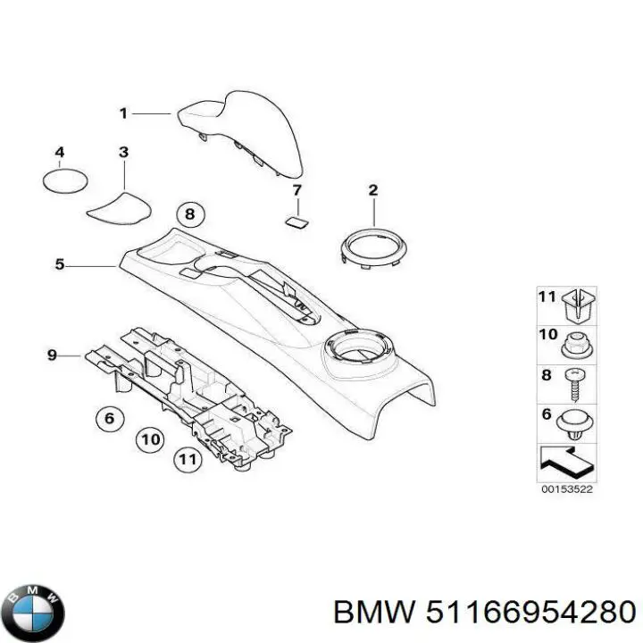  51166954280 BMW