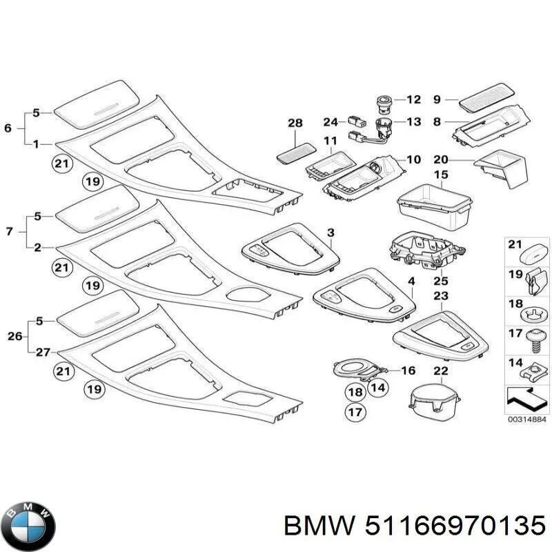 51166970135 BMW 