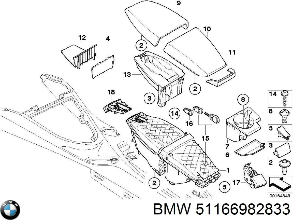 Купити 51166982833 BMW 