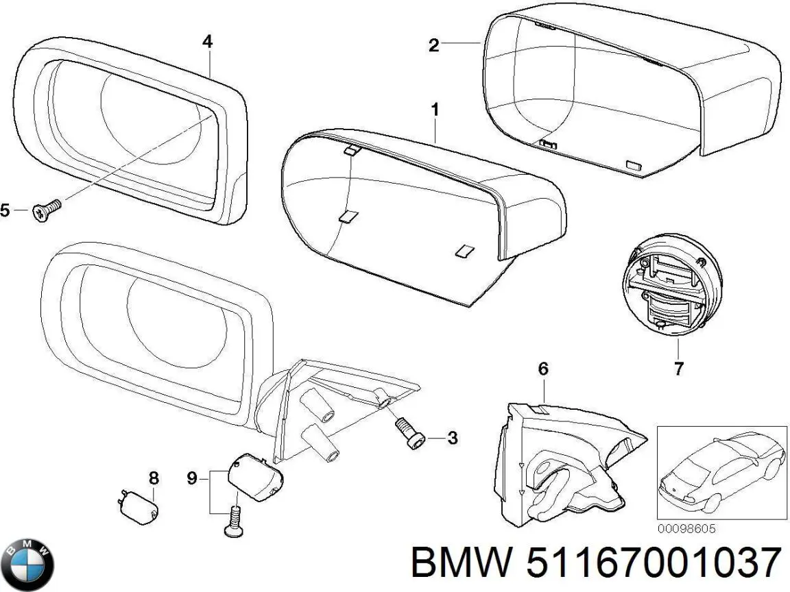 51167001037 BMW 