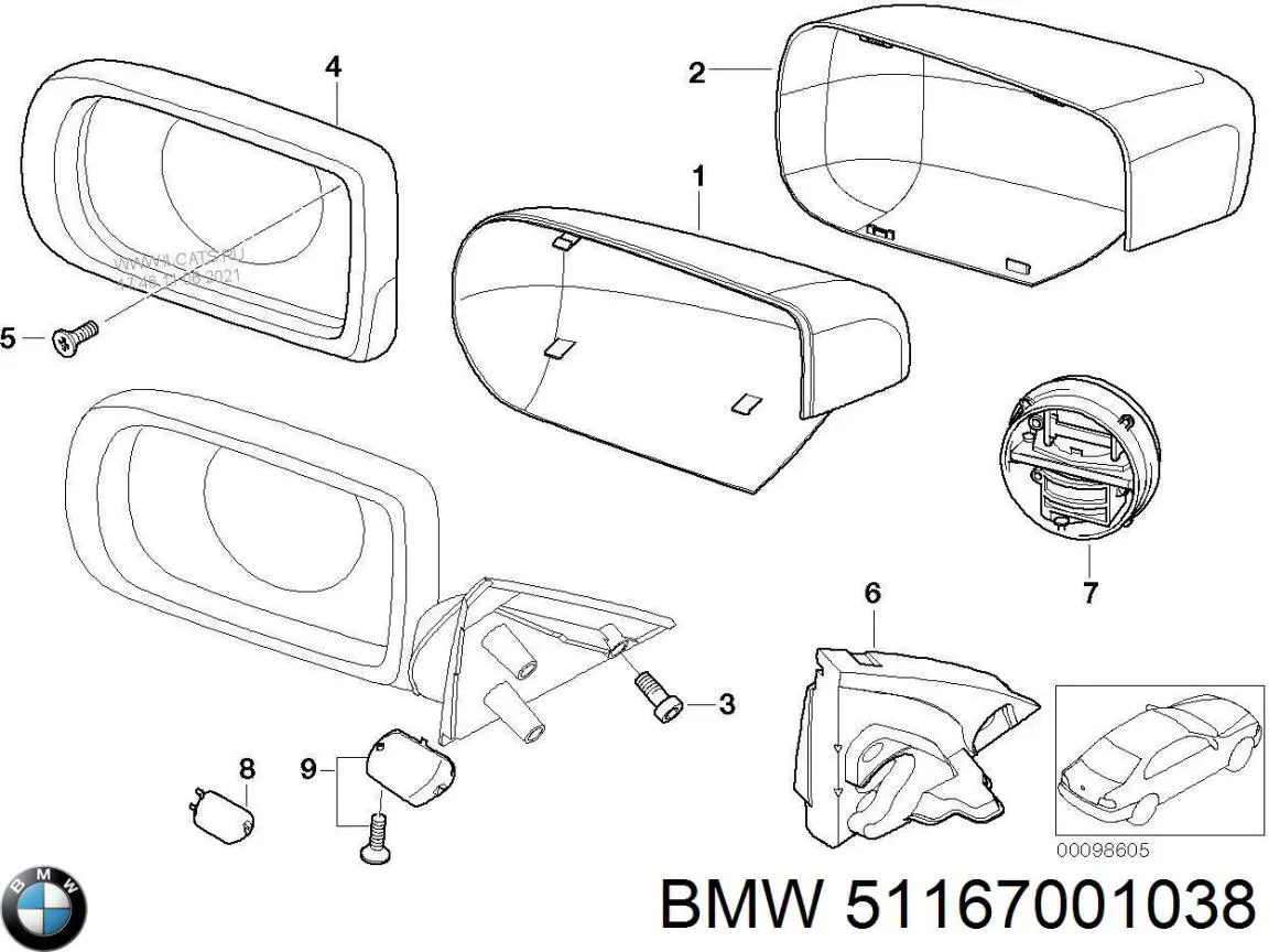 51167001038 BMW 