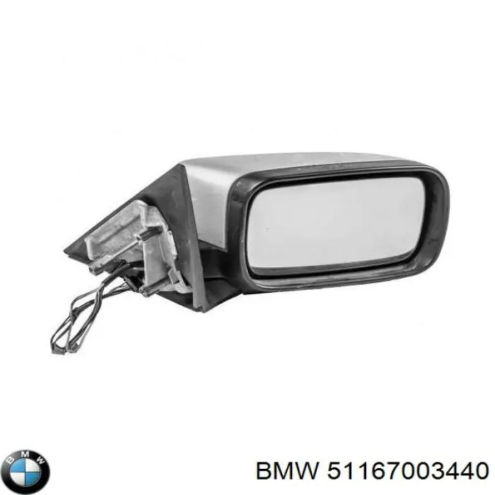 Ліве бічне дзеркало BMW 51167153088 ціна, від 957.58 USD