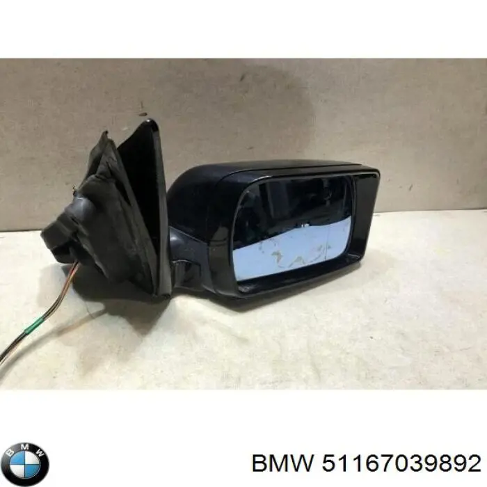 Праве бічне дзеркало BMW 51167039892 ціна, від 325.60 USD