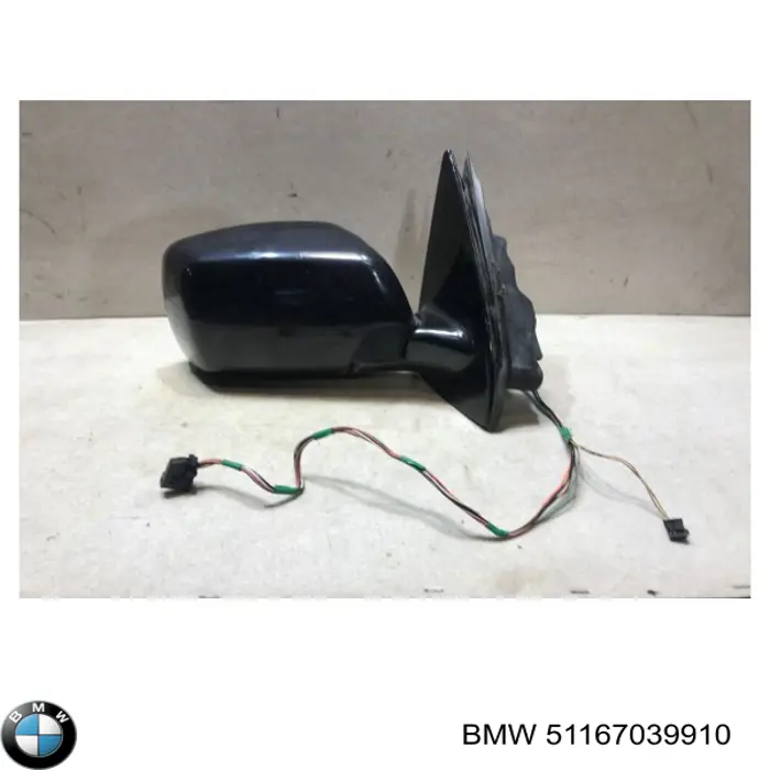 Корпус дзеркала заднього виду, лівого 51167039910 BMW