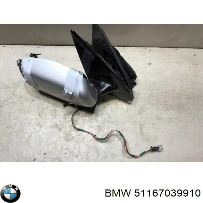 Корпус дзеркала заднього виду, лівого BMW 51167039910 ціна, від 151.39 USD