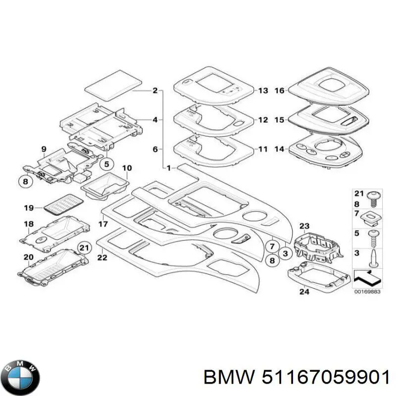  BMW 51167059901 ціна, від 185.75 USD