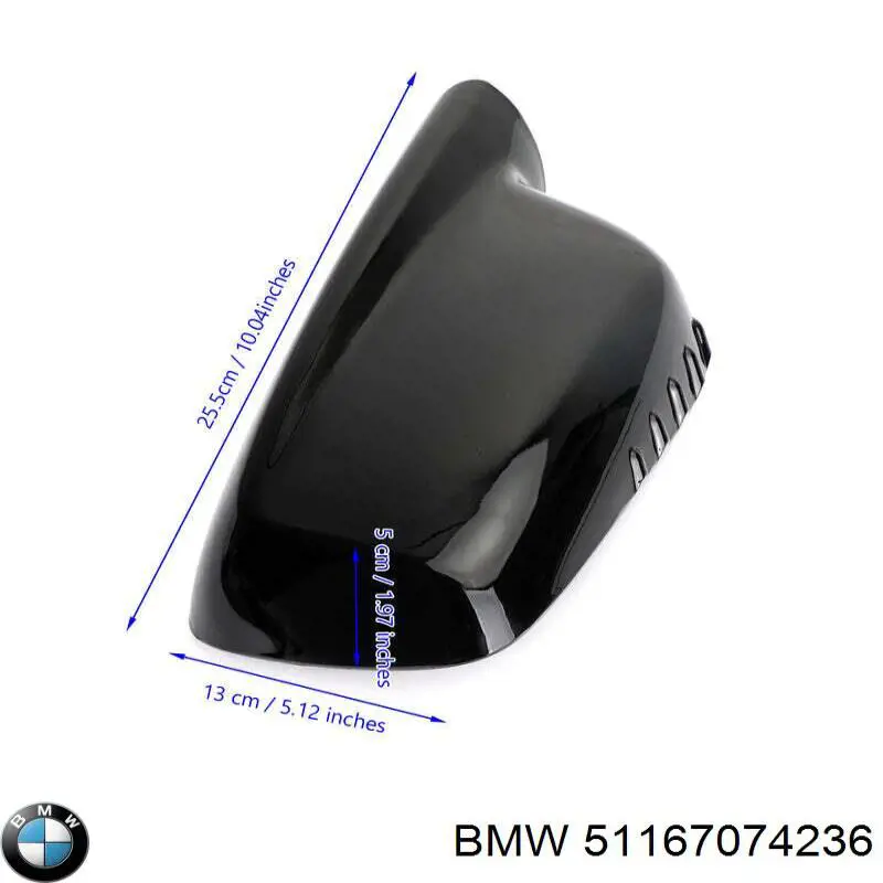 Накладка правого дзеркала заднього виду Polcar 200857PM ціна, від 31.40 USD