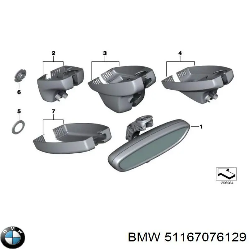  51167076129 BMW