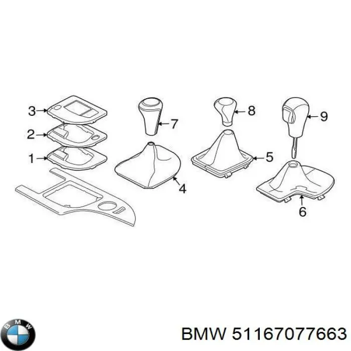  BMW 51167077663 ціна, від 106.15 USD