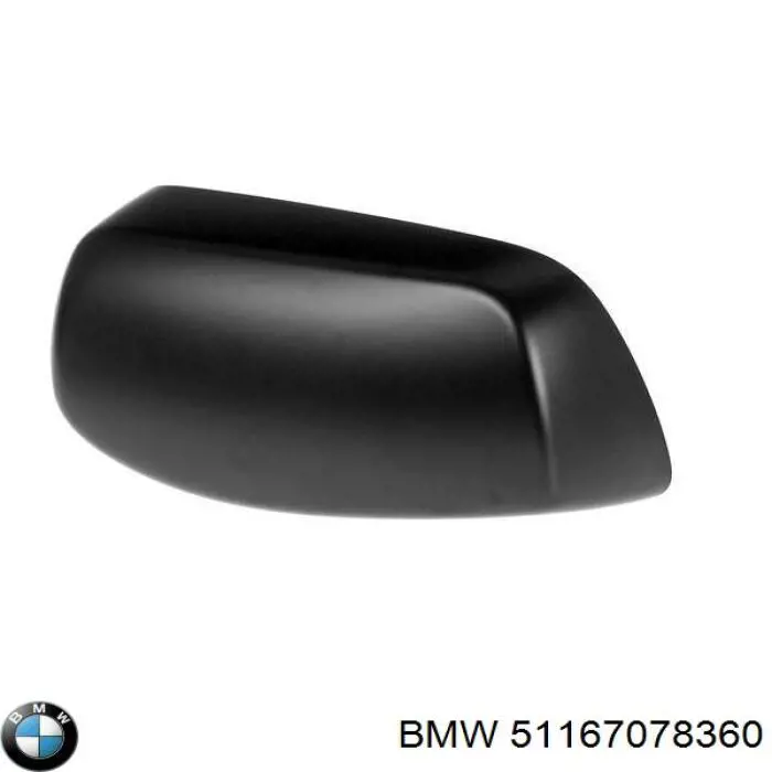 Купити 51167078360 BMW Накладка/кришка дзеркала заднього виду, права