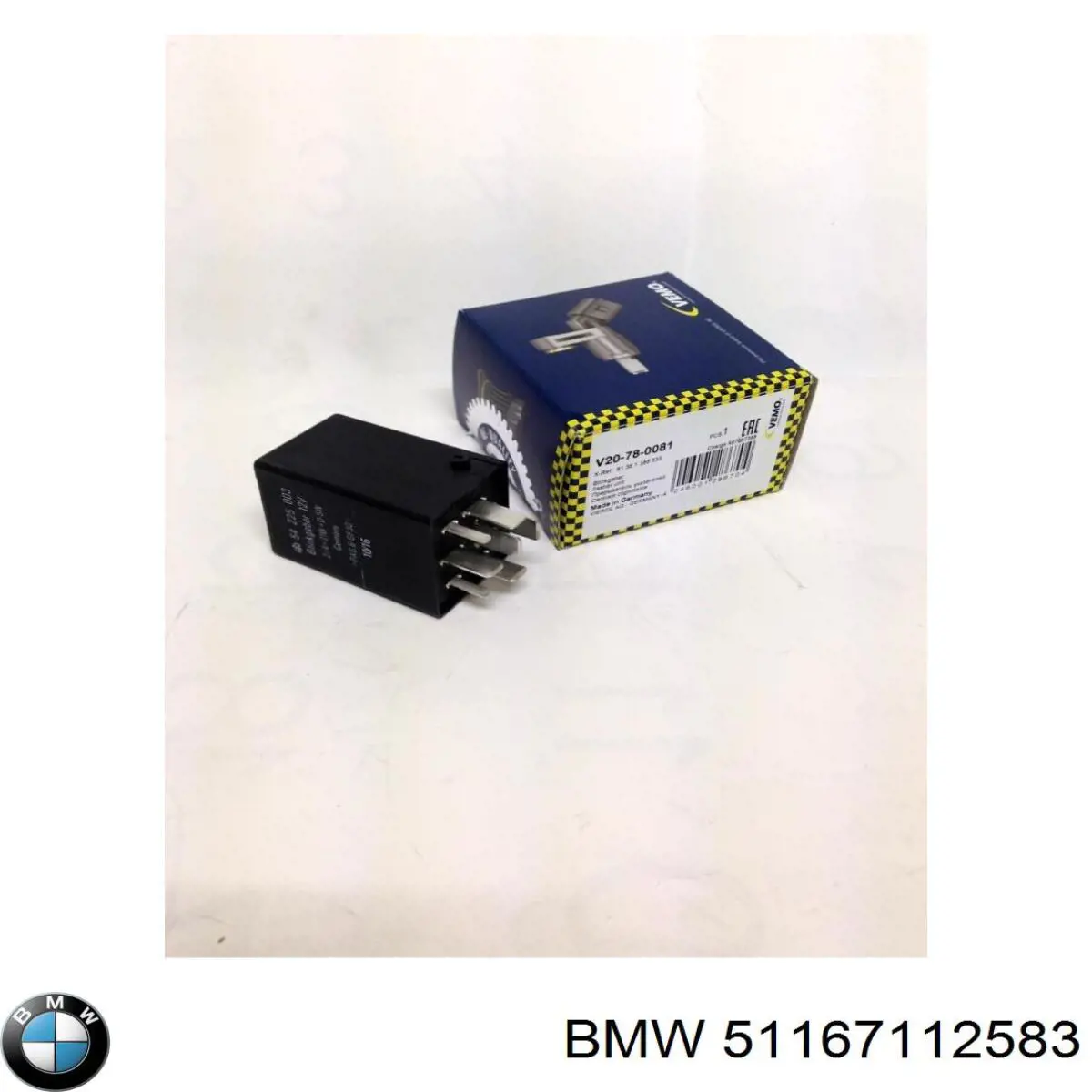 Дзеркальний елемент лівого дзеркала заднього виду BMW 51167112583 ціна, від 221.25 USD