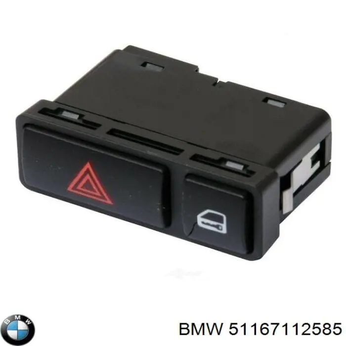 Скло дзеркала заднього виду, лівого BMW 51167112585