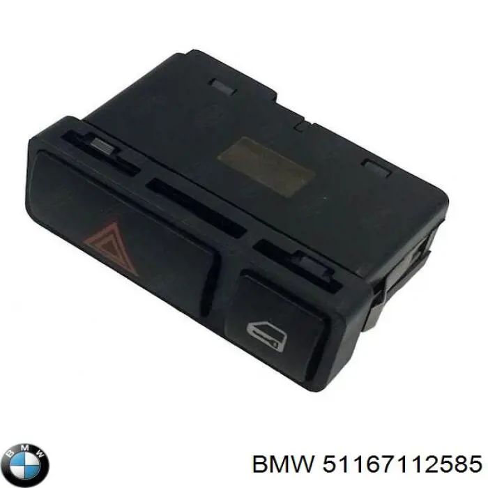 Дзеркальний елемент лівого дзеркала заднього виду BMW 51167112585 ціна, від 153.32 USD