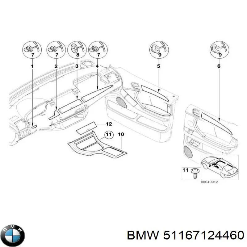 51167124460 BMW 