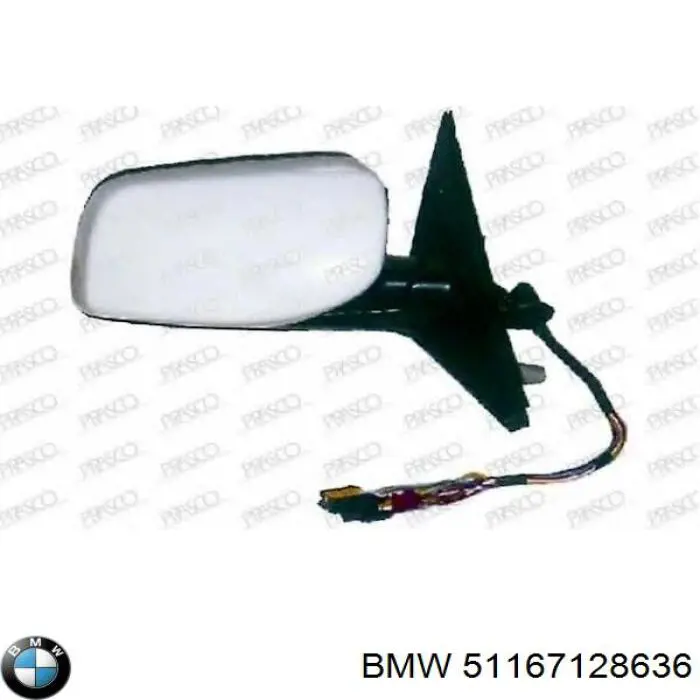 Купити 51167128636 BMW Дзеркало праве