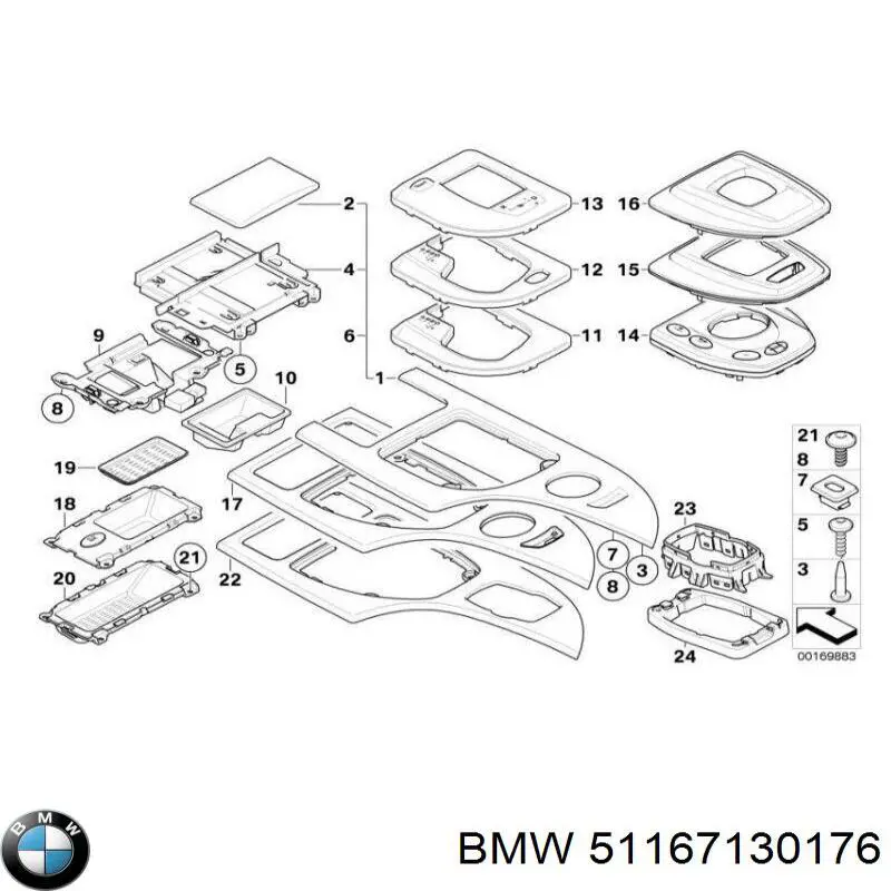  BMW 51167130176 ціна, від 34.21 USD