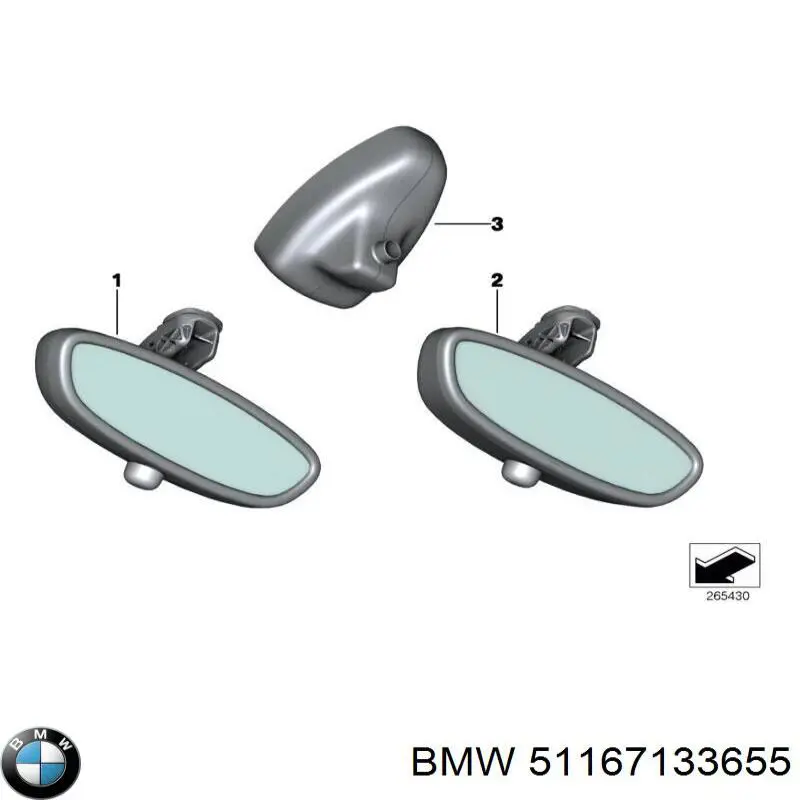  BMW 51167133655 ціна, від 10.13 USD