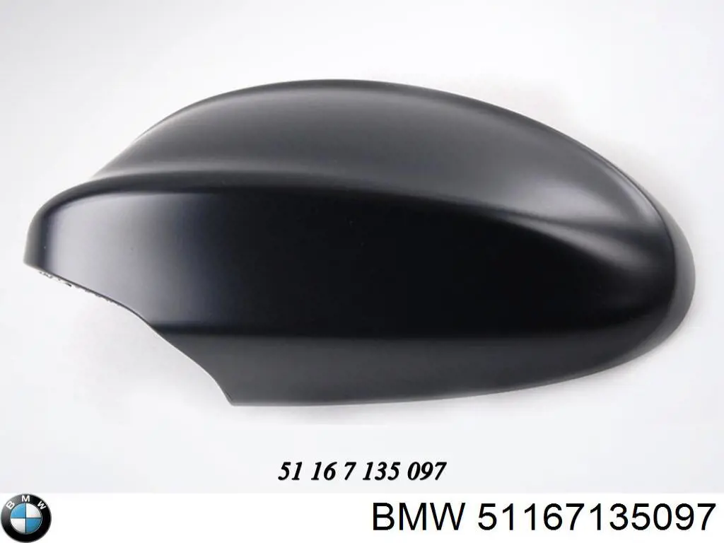 Накладка/кришка дзеркала заднього виду, ліва на BMW 3 (E90)