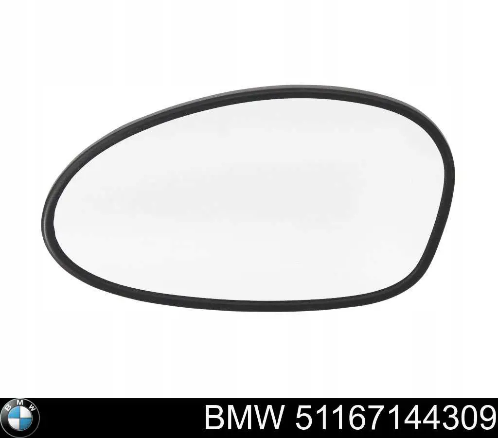 Купити 51167144309 BMW Дзеркальний елемент дзеркала заднього виду, лівого
