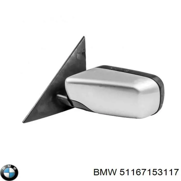 51167153117 BMW Дзеркало заднього виду, ліве