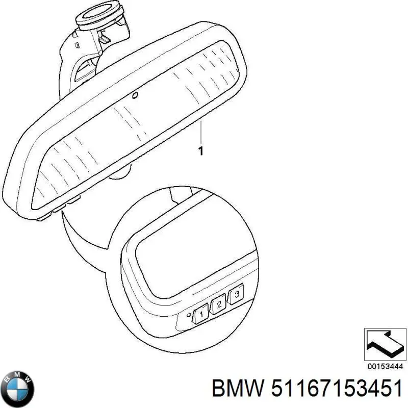  BMW 51167153451 ціна, від 48.93 USD