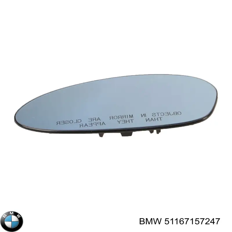 Купити 51167157247 BMW Дзеркальний елемент дзеркала заднього виду, лівого