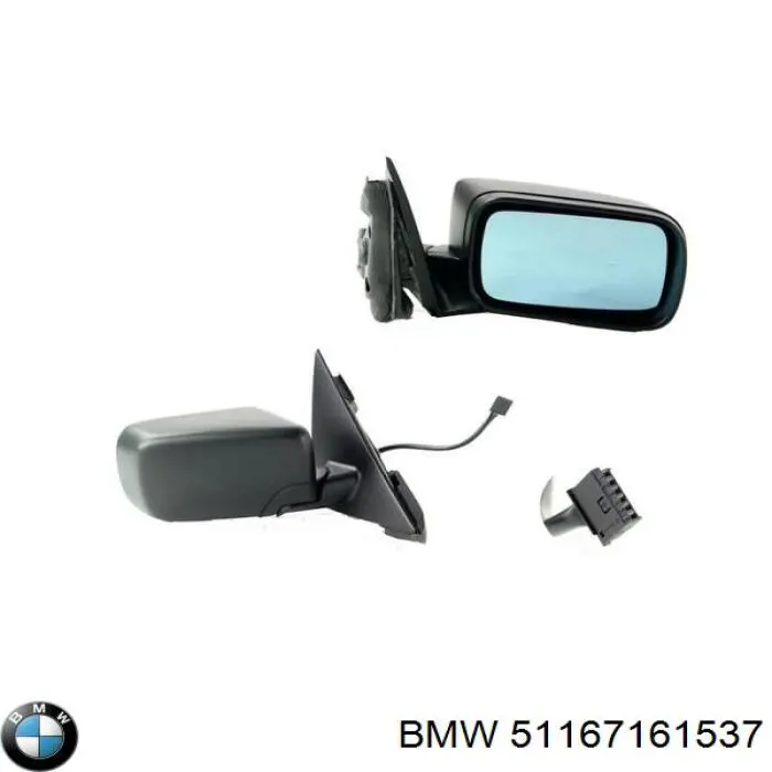 Купити 51167161537 BMW Бічне дзеркало заднього виду ліве