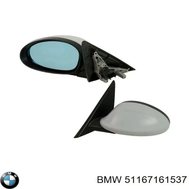 51167161537 BMW Дзеркало заднього виду, ліве