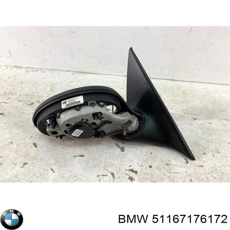 Праве бічне дзеркало BMW 51167282624 ціна, від 50.77 USD
