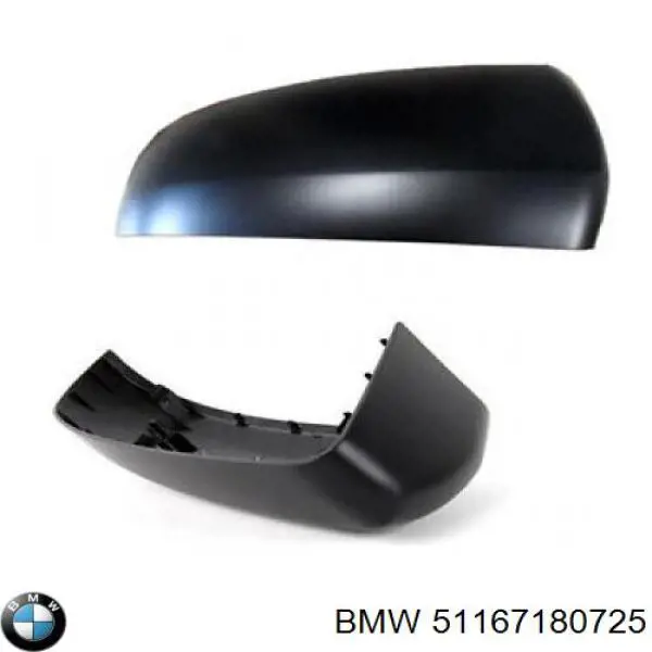 Накладка лівого бокового дзеркала BMW 51167180725 ціна, від 31.67 USD