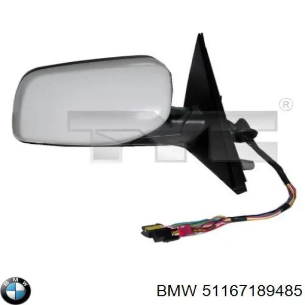 Купити 51167189485 BMW Бічне дзеркало заднього виду ліве