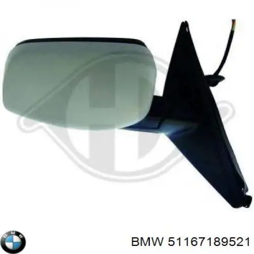 Купити 51167189521 BMW Бічне дзеркало заднього виду ліве