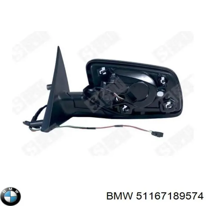 Праве бічне дзеркало BMW 51167189574 ціна, від 56.24 USD