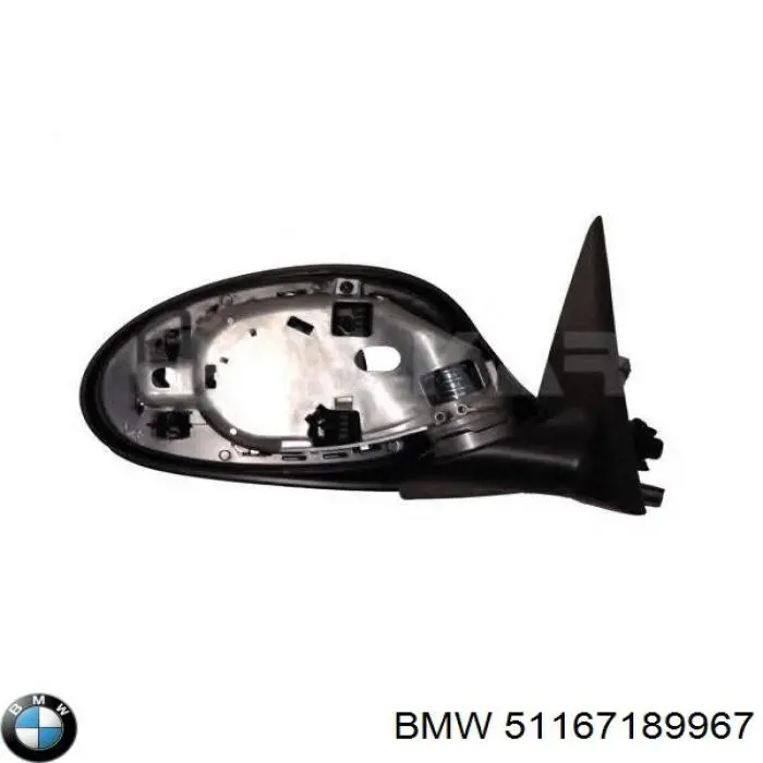 Ліве бічне дзеркало BMW 51167189967 ціна, від 569.64 USD
