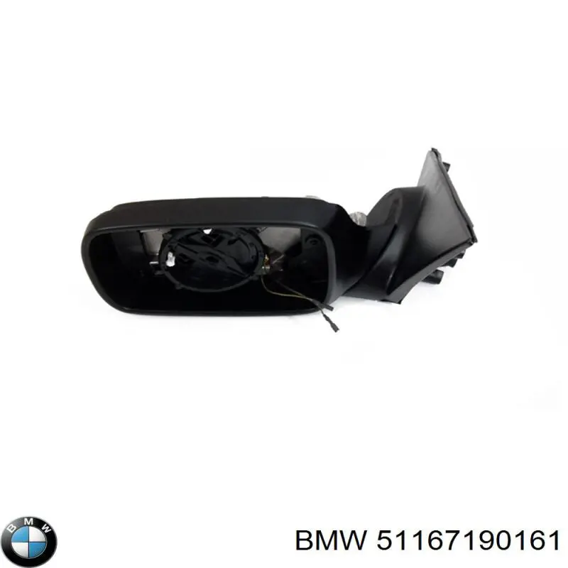 51167190161 BMW Дзеркало заднього виду, ліве