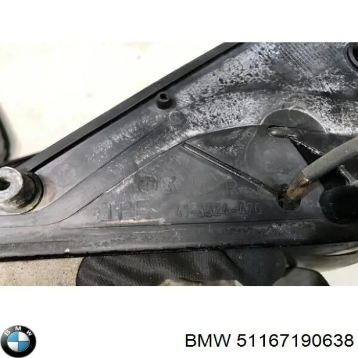 Праве бічне дзеркало BMW 51167190638 ціна, від 834.74 USD