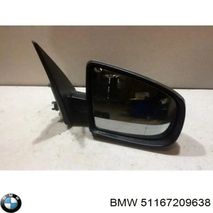 Праве бічне дзеркало BMW 51167282734 ціна, від 64.68 USD