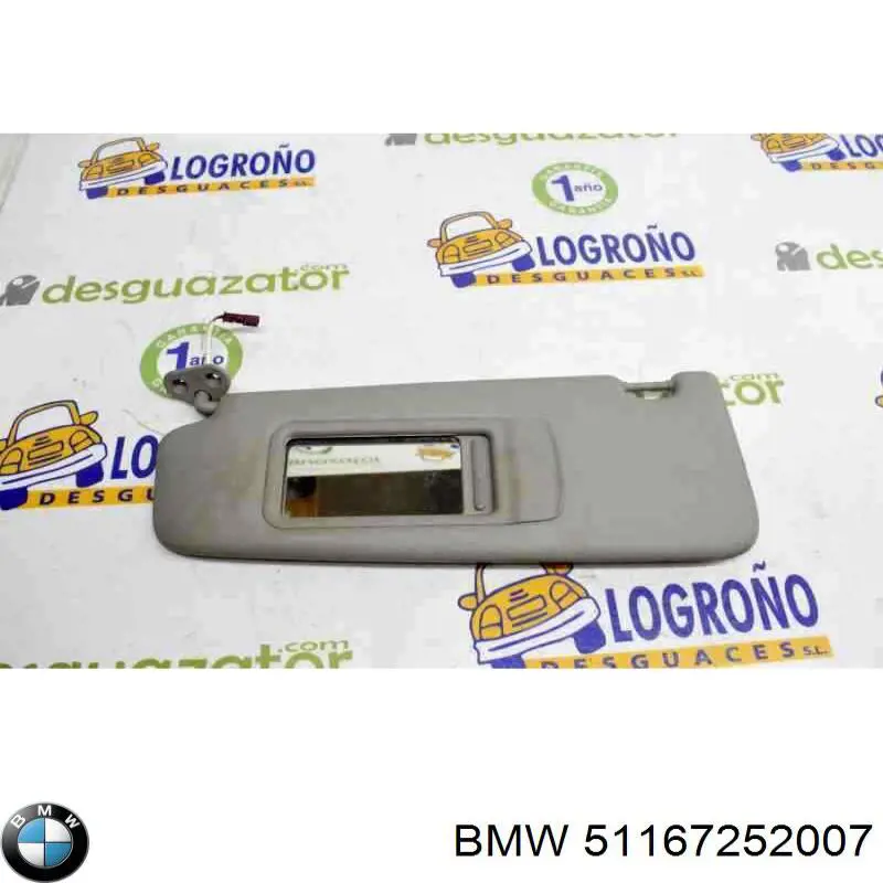 Купити 51167252007 BMW Козирок сонцезахисний