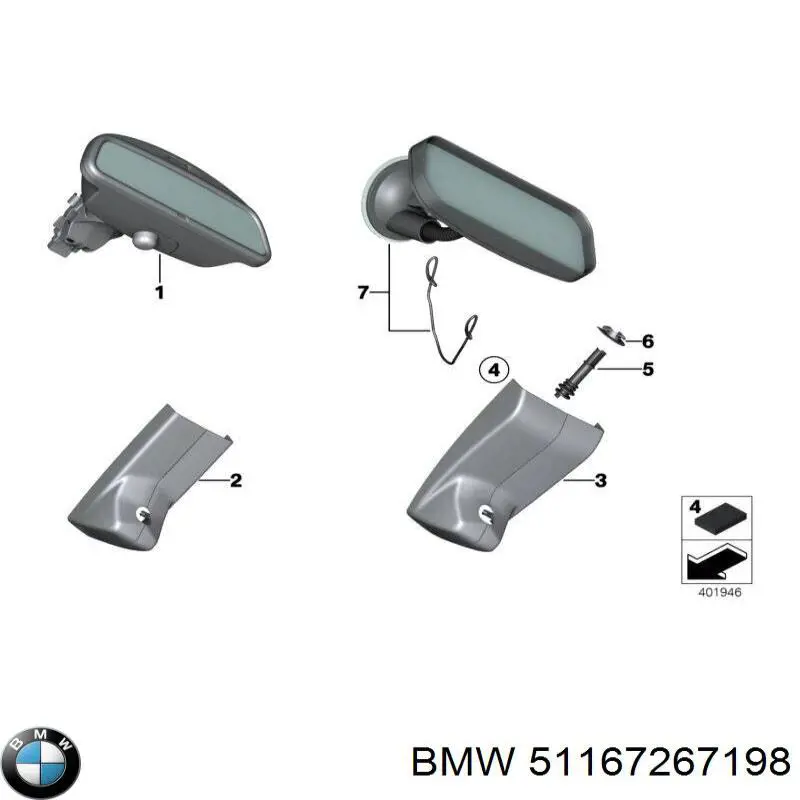  BMW 51167267198 ціна, від 50.68 USD